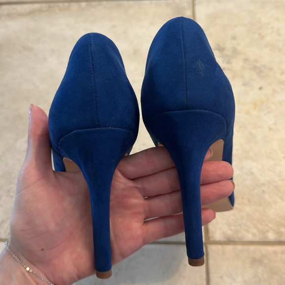 Jenn Ardor Cobalt Blue D’Orsay Shoes - Picture 13 of 15